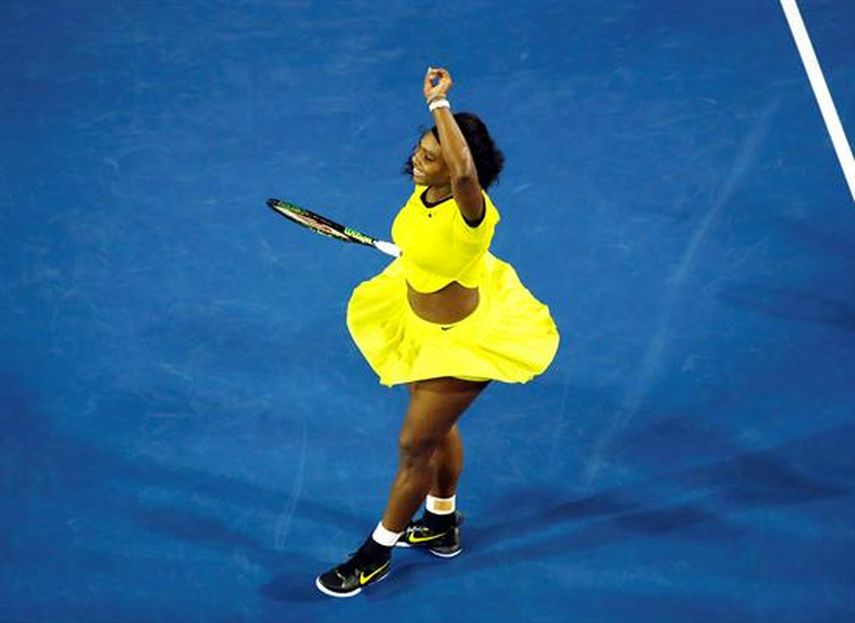 Siempre lo he dicho. Si juego a mi mejor nivel es difícil ganarme, avisó Williams antes de la final, a la que llegó sin ceder un solo set. (EFE)