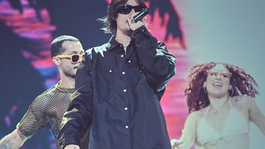 Danny Ocean ensaya el lunes 19 de febrero de 2025 en el Kaseya Center de Miami para su presentación en Premio Lo Nuestro.