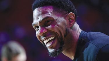 Udonis Haslem, capit&aacute;n del Heat de Miami.