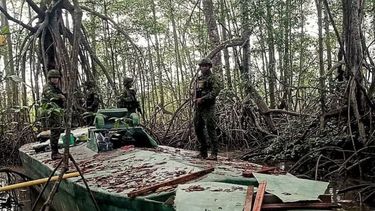 Semisumergibles utilizados para el transporte de cocaína en Colombia. &nbsp; &nbsp;
