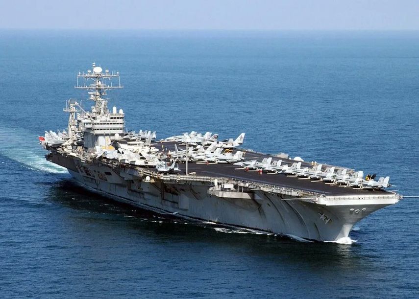 El portaaviones USS Abraham Lincoln.