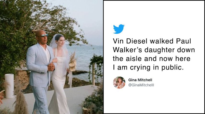 Vin Diesel&nbsp;llevó al altar a la hija de Paul Walker, Meadow Walker, quien se casó en una ceremonia privada con Louis Thornton-Allan, en las playas de República Dominicana
