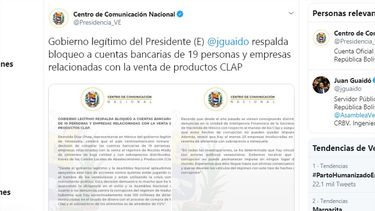 Reveló que hay al menos 23 empresas involucradas en la reventa de alimentos con sobreprecio en el país petrolero
