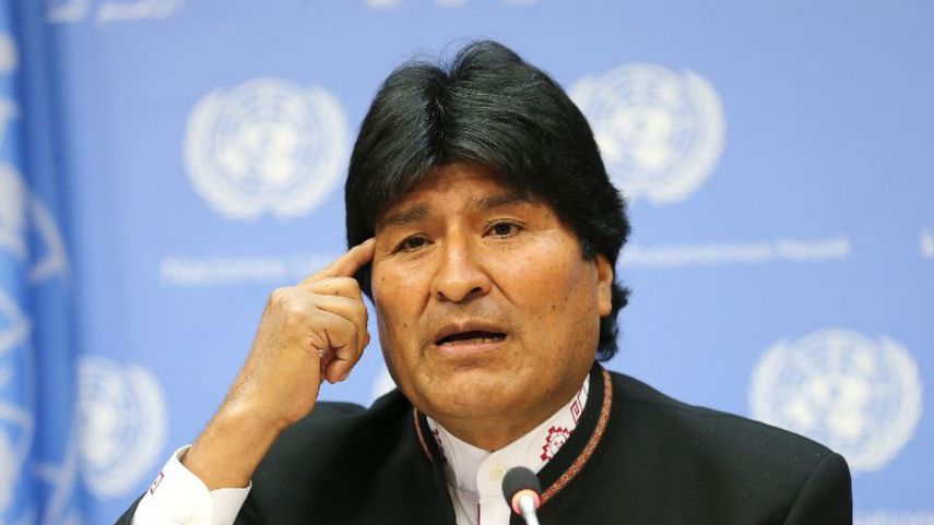 Evo Morales, &nbsp;presidente de Bolivia