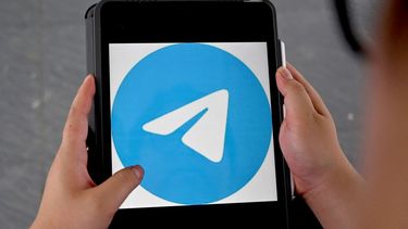 Logo de la plataforma Telegram