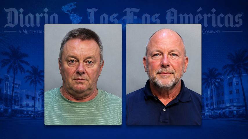 Gunther Jekschtat, de 63 años y Christoph Rehak, de 58.
