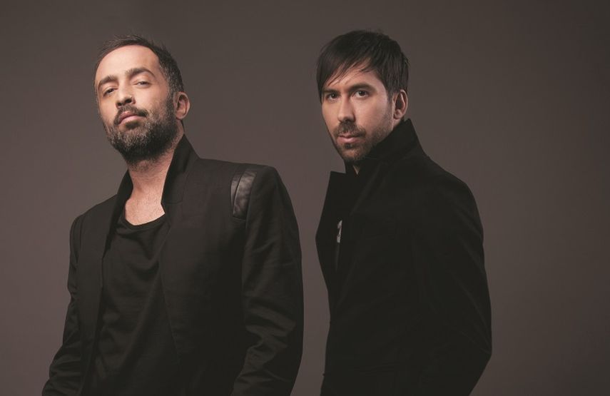 Mario Domm y Pablo Hurtado (CORTESÍA)
