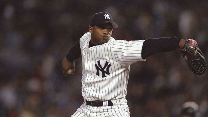 Orlando Hernández brilló con tres anillos de Serie Mundial con los Yankees. (ARCHIVO)