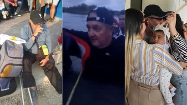 Tener una sola pierna no frena a cubano, cruza el río Bravo y llega a EEUU.