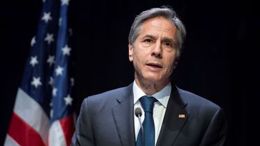 El secretario de Estado Antony Blinken.