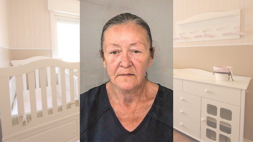 Terry McKirchy, acusada tras la muerte de un hombre al que ella sacudió cuando él era un babé y ella su niñera, en Florida. Foto de fichaje policial, sin fecha, suministrada por la cárcel del condado Fort Bend.&nbsp;