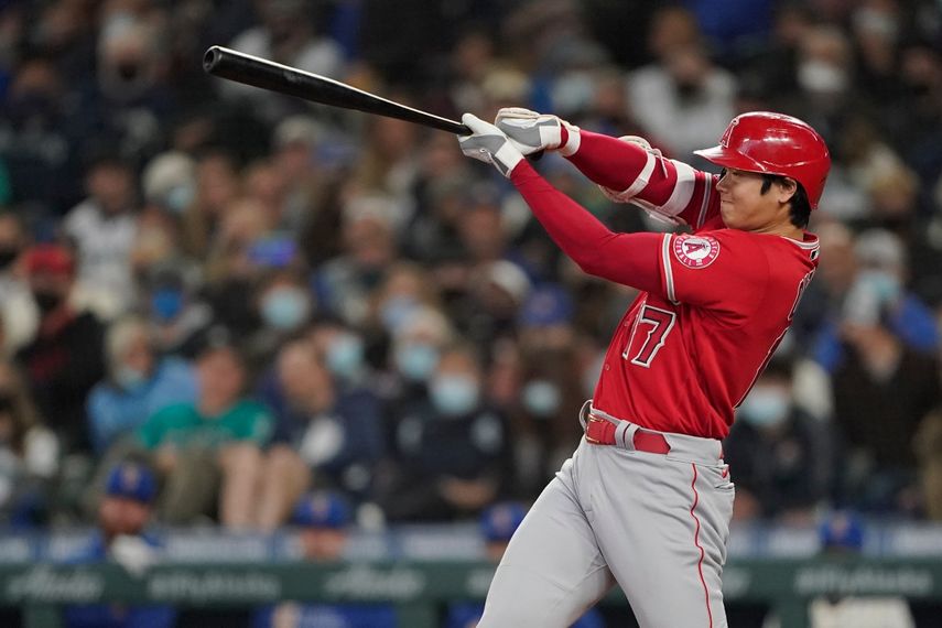 El japonés Shohei Ohtani logró grandes números personales de manera ofensiva, pero eso no cambia el colectivo entre todos los jugadores de la MLB en 2021