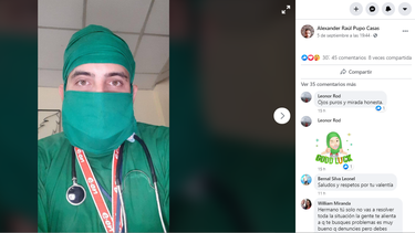 Fotograf&iacute;a publicada por el doctor&nbsp; Alexander Ra&uacute;l Pupo Casas en su cuenta de Facebook.