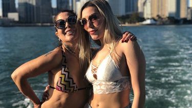 Alejandra Guzmán y su hija Frida Sofía. &nbsp;