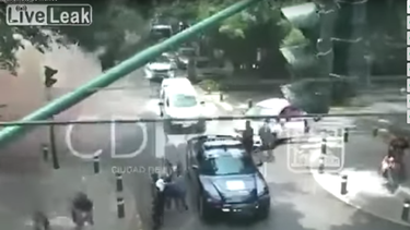 imagenes ineditas del terremoto en las calles de mexico