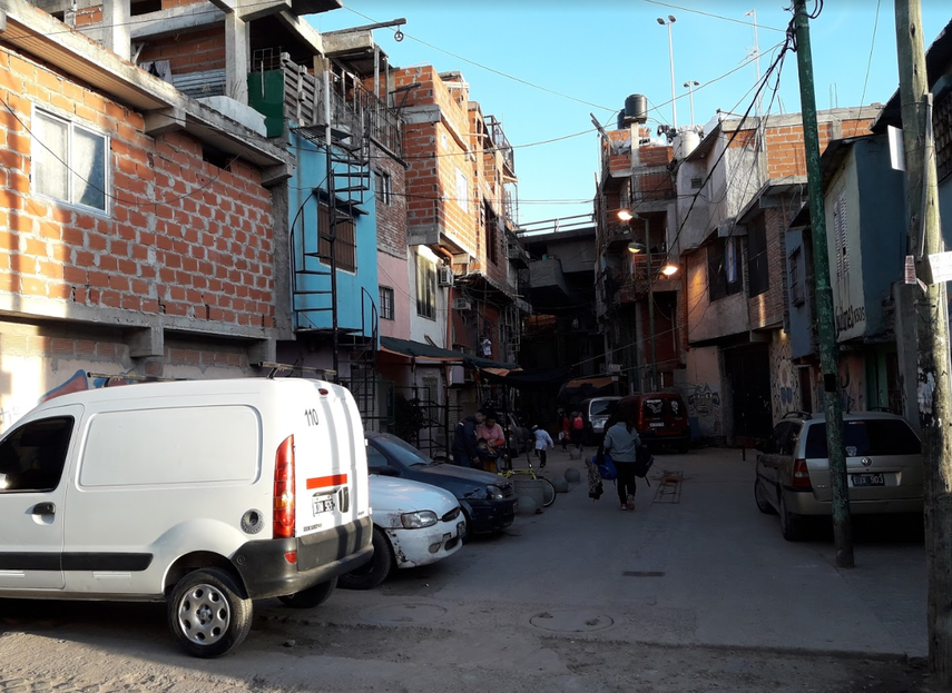 Ésta es una de las imágenes que muestra un barrio en Buenos Aires. La Villa 31 de la capital argentina.&nbsp;