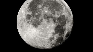 Fotografía tomada a la Luna&nbsp;