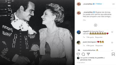 Vicente Fernández y Cuquita Abarca