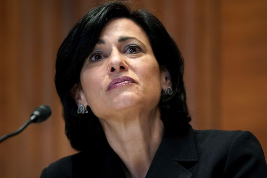 La directora de los Centros para el Control y la Prevención de Enfermedades de EEUU, la doctora Rochelle Walensky.