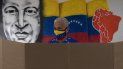 Un hombre con mascarilla prepara su papeleta en un colegio electoral de Caracas durante las elecciones regionales y municipales en Venezuela, el 21 de noviembre de 2021. Un hombre con mascarilla prepara su papeleta en un colegio electoral de Caracas durante las elecciones regionales y municipales en Venezuela, el 21 de noviembre de 2021.
