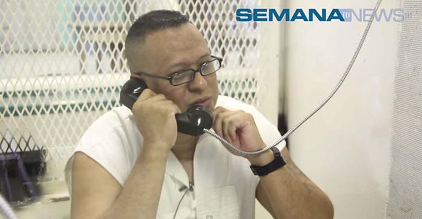 Bernardo Aban Tercero Huete en una entrevista al portal digital Semana News, en agosto de 2013, reconoció haber asesinado al profesor, quien en ese momento era cliente de la lavandería. (YOUTUBE)
