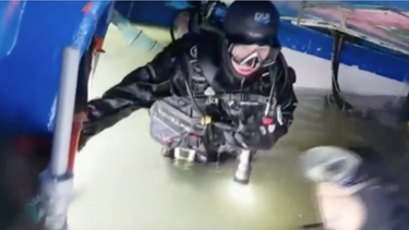 asi quedo el barco sudcoreano que se hundio este domingo