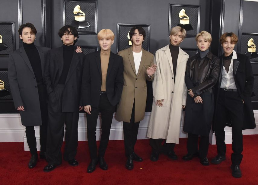 BTS llega a la 62 entrega anual de los premios Grammy el 26 de enero del 2020 en Los Angeles. El museo del Grammy lanzar&aacute; su propio servicio de streaming con actuaciones y entrevistas de m&uacute;sicos de primera l&iacute;nea y material de archivo del museo.&nbsp;&nbsp;