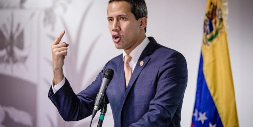 El presidente encargado de Venezuela Juan Guaidó.