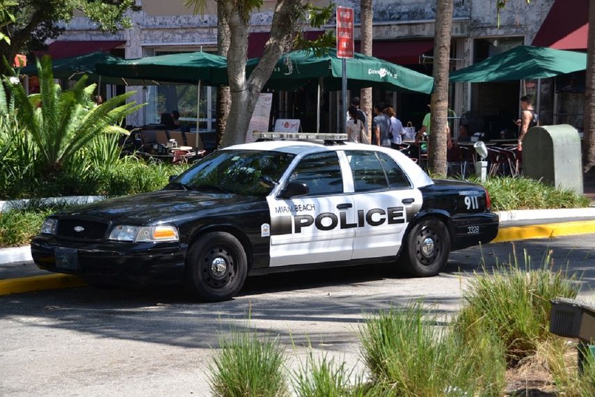 Imagen de un patrullero de Miami Beach.&nbsp;