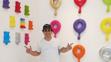 El artista plástico Gian Pablo Sculco, mejor conocido como Polito.&nbsp;