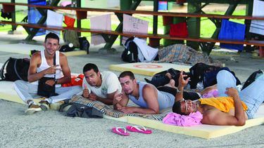 Cada vez se repetirán menos las imágenes de refugiados cubanos esperando alguna resolución para proseguir viaje hacia EEUU.&nbsp;