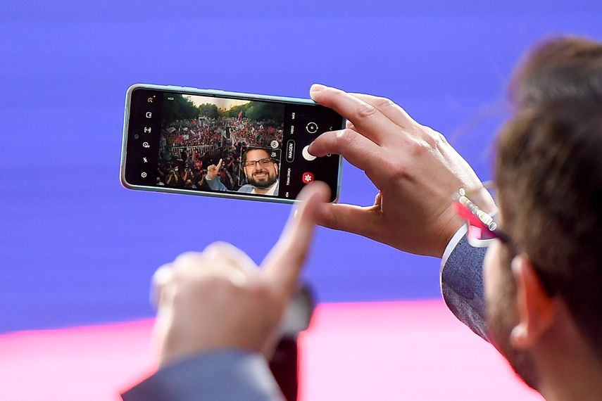 Gabriel Boric, recién electo presidente de Chile.&nbsp;