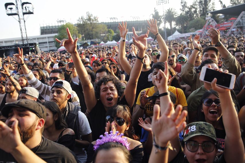 &nbsp;Público asiste a los conciertos del&nbsp;XIX Festival Vive Latino.&nbsp;