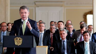 El presidente de Colombia, Juan Manuel Santos.&nbsp;