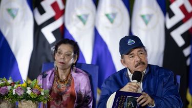 Daniel Ortega y Rosario Murillo.