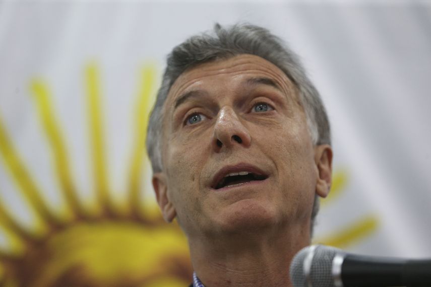 El presidente de Argentina, Maurico Macri.&nbsp;
