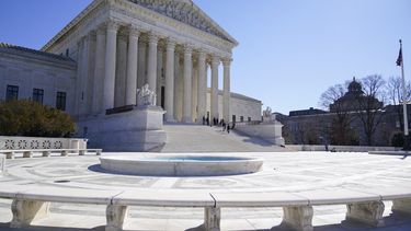 Vista de la Corte Suprema de Justicia de Estados Unidos en Washington.