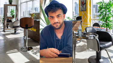 Cuando parecía imposible debido a la pandemia, Eddie Altaweel abrió su propia peluquería en Miami. Cuando parecía imposible debido a la pandemia, Eddie Altaweel abrió su propia peluquería en Miami.