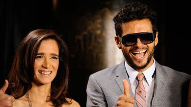 Julieta Venegas y Draco Rosa, estuvieron entre los nominados en la categoría de Mejor Álbum Vocal Contemporáneo, la primera por su disco Los Momentos  y el segundo por su disco Vida.  (Photo by Chris Pizzello/Invision/AP)