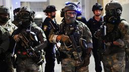 Soldados de la Guardia Nacional. Soldados de la Guardia Nacional.