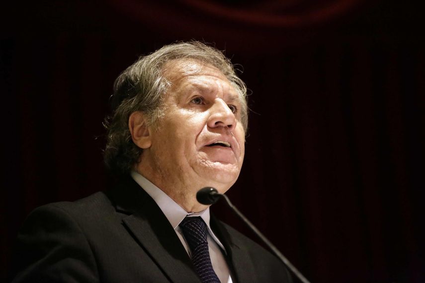 El secretario general de la OEA, Luis Almagro, es una de las voces internacionales más críticas con el Gobierno de Nicolás Maduro