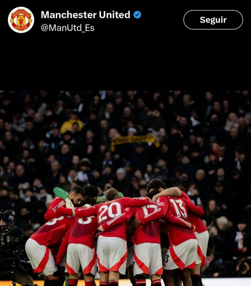 Jugadores del Manchester United se unen para prepararse al encuentro&nbsp;