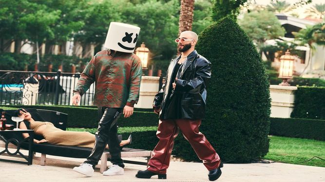 Marshmello y Manuel Turizo estrenan El merengue.