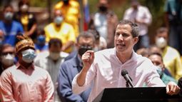 El presidente encargado de Venezuela, Juan Guaidó.