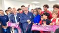 El alcalde Esteban Bovo inaugura primer salón de eSport de Hialeah.