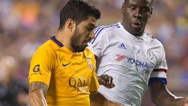 Luis Suárez anotó uno de los goles del partido. (EFE)