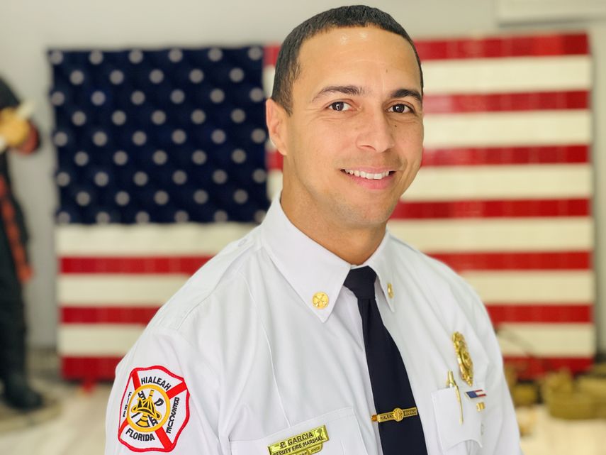 Paul García, jefe de la división de emergencia de Hialeah.