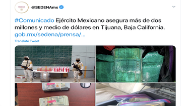 El hallazgo tuvo lugar en un punto de inspecci&oacute;n fronteriza en Tijuana, la ciudad mexicana ubicada al otro lado de San Diego, California.