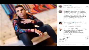 El cantante mexicano Emir Pabón.