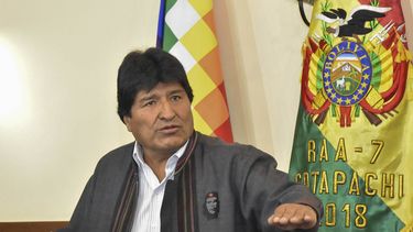 Evo Morales, presidente de Bolivia.